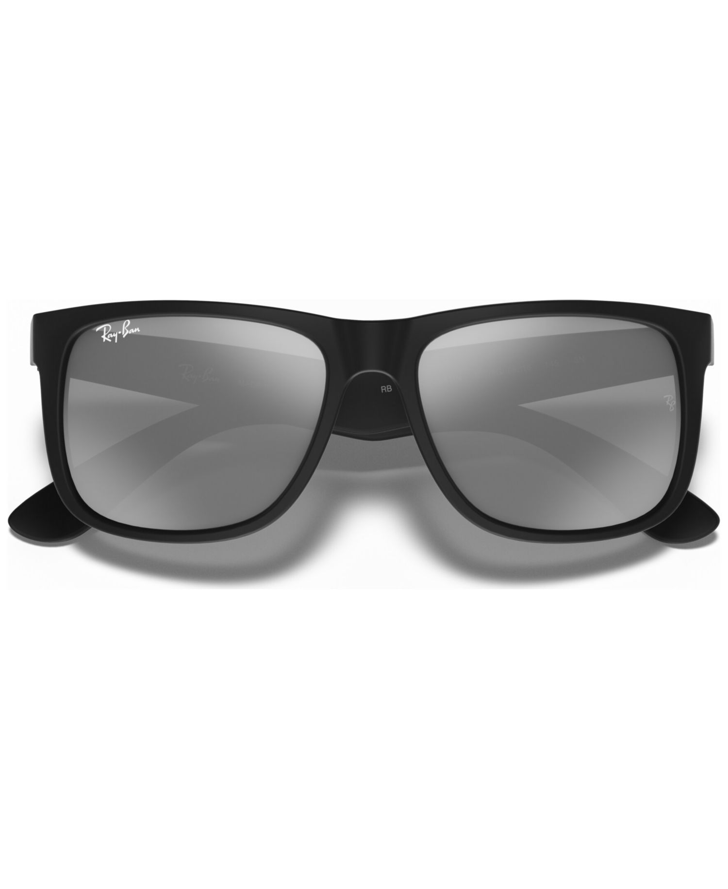Unisex Low Bridge Fit Sunglasses, RB4165F JUSTIN COLOR MIX