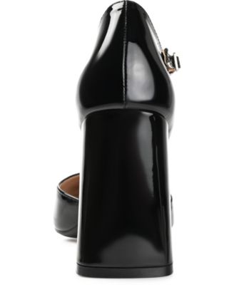 Women's Hesster Block Heel Ankle Strap Pumps