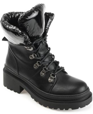 Women's Irrah Lace Up Lug Sole Booties