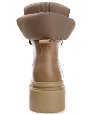 Women's Irrah Lace Up Lug Sole Booties