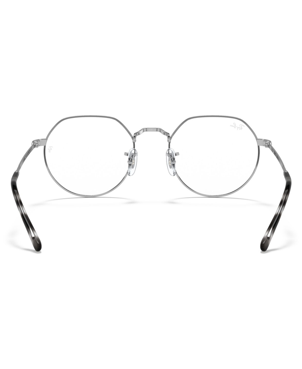 Ray Ban Rb6465 Jack Unisex Irregular Eyeglasses In Silver-tone