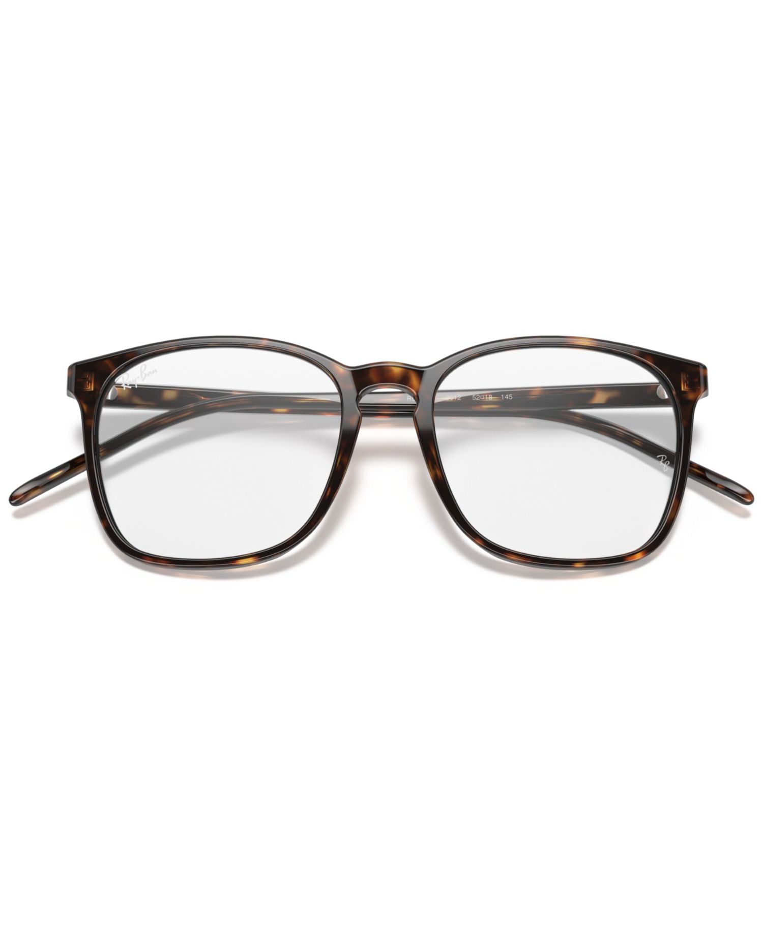 Unisex Square Plastic RB5387 Optics Eyeglasses