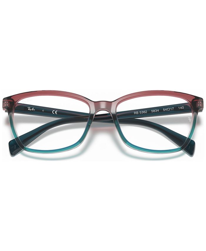 Ray-Ban RX5362 Women's Butterfly Eyeglasses - Macy's
