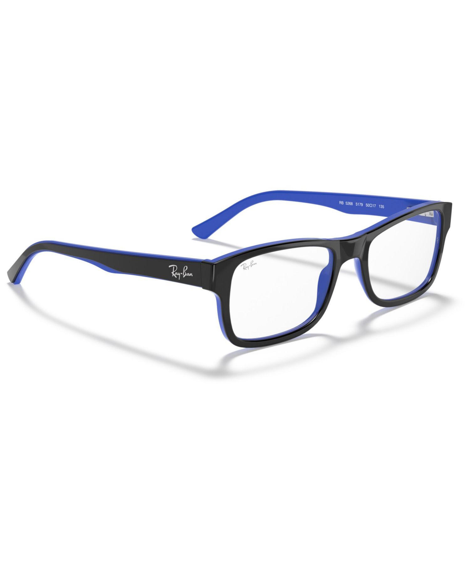 Unisex Square Plastic RB5268 Optics Eyeglasses