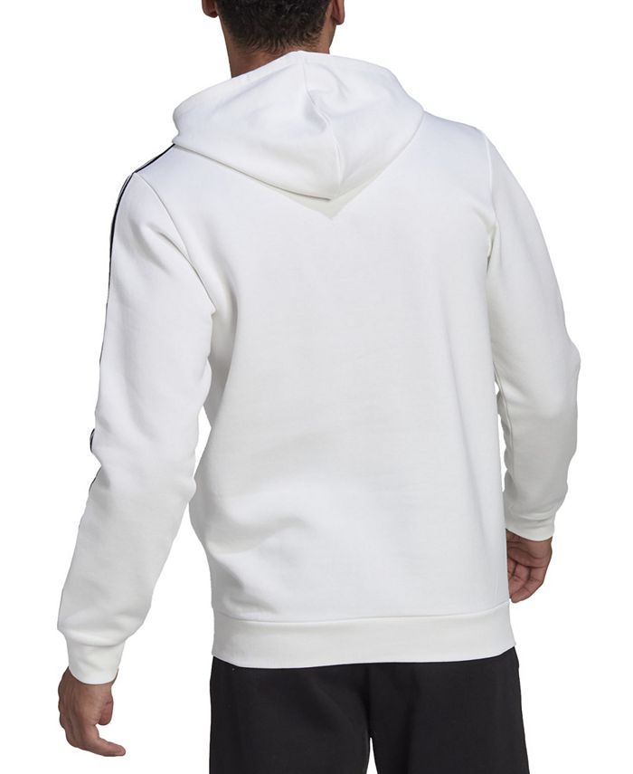 adidas Men's Three Stripe & Badge of Sport Logo Hoodie Macy's