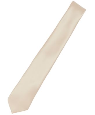 Men's Satin Solid Extra Long Tie
