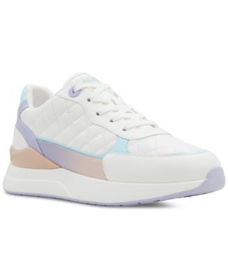 ALDO Cosmicstep Lace-Up Quilted Sneakers - Macy's