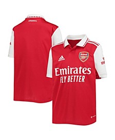Youth Boys Red Arsenal 2022/23 Home Replica Jersey