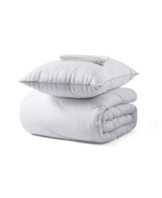 Allied Home Tencel Soft Breathable Mattress Pad Set Collection In White