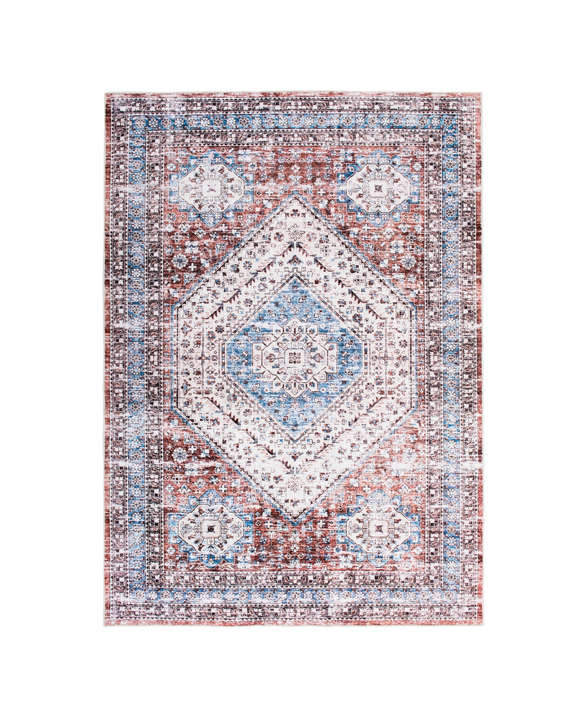 Main Street Rugs Craley 7026 7'10in x 10' Area Rug - Multi