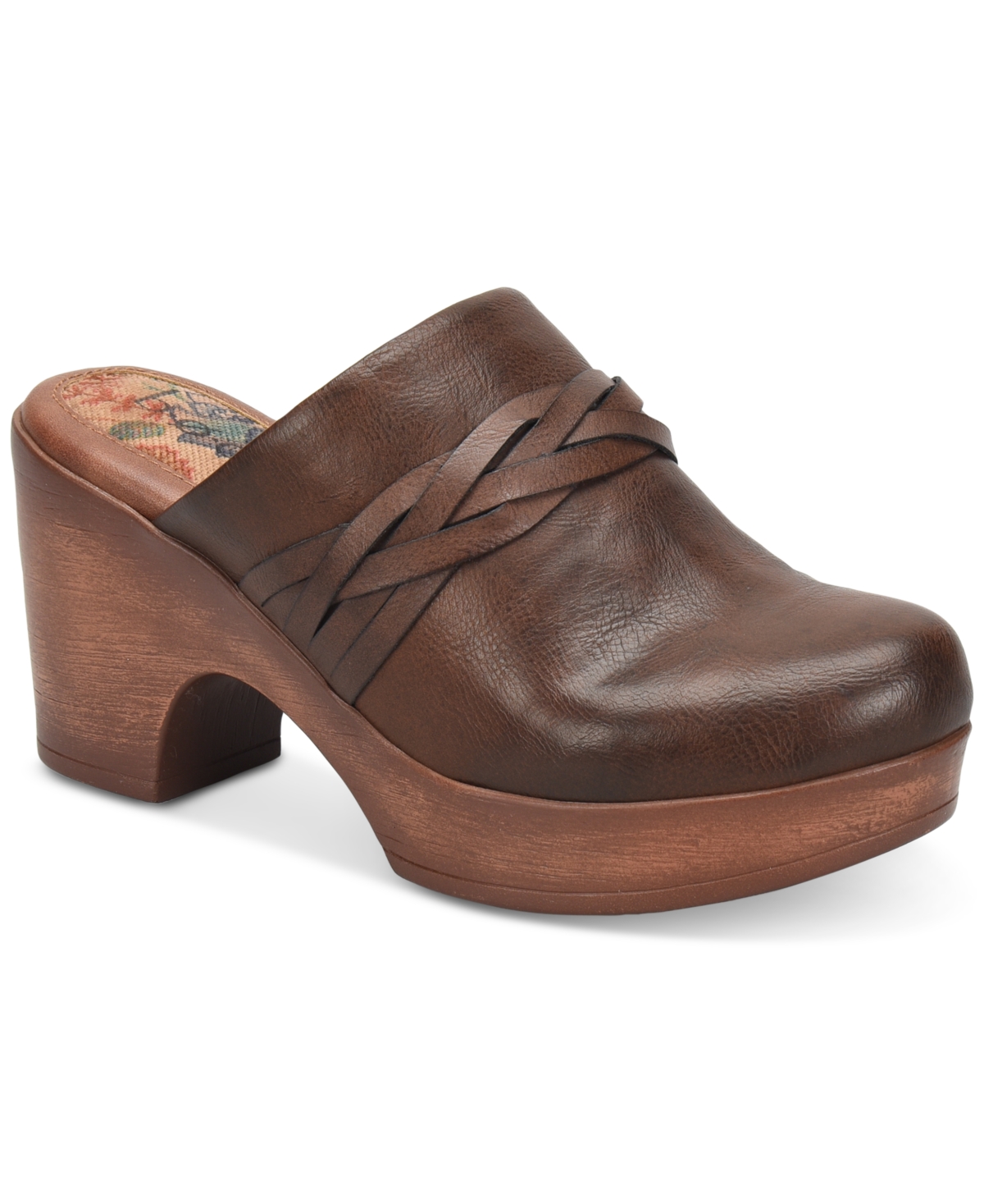 B.o.c. Women's Journi Comfort Clogs Women's Shoes In Dark Brown
