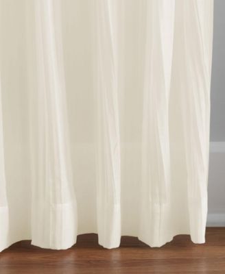 Jolie Semi-Sheer Tab Top Window Curtain