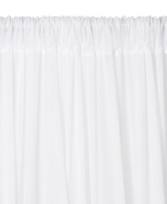 Bianca Semi-Sheer Window Curtain with Tassels