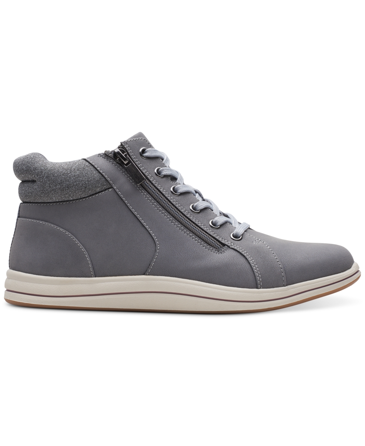 Clarks Women's Breeze Glide Lace-Up Zip Sneakers