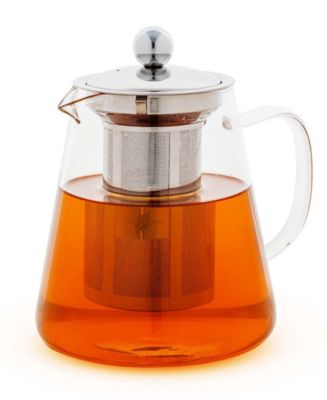 Art & Cook 1.7L Glass Electric Tea Kettle With Infuser - Macy's