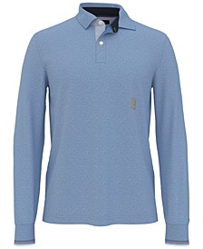 Men's Oxford Icon Long Sleeve Regular-Fit Polo 