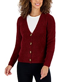 Petite V-Neck Cardigan, Created for Macy's