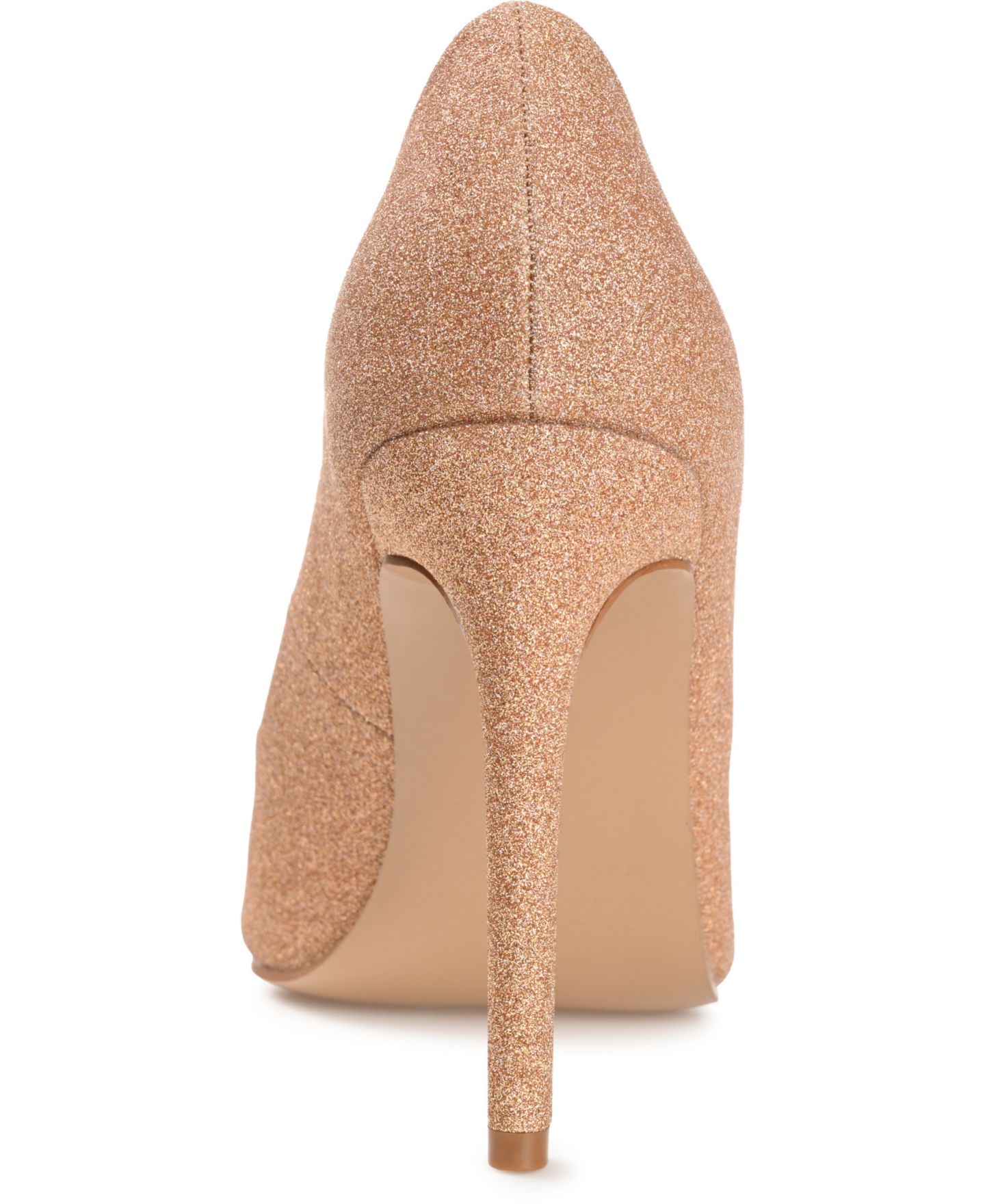 Женские туфли Journee Collection Ninna Glitter, цвет: Рыжевато-коричневый — фото 3