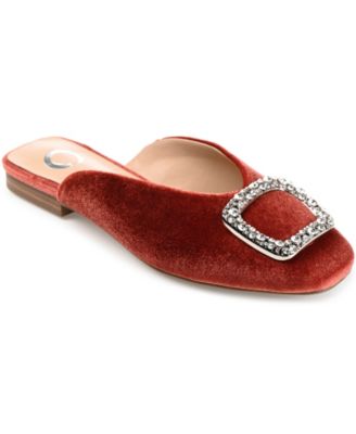 Women's Sonnia Velvet Embellished Mules