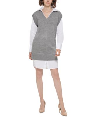 calvin klein women's sweater vest