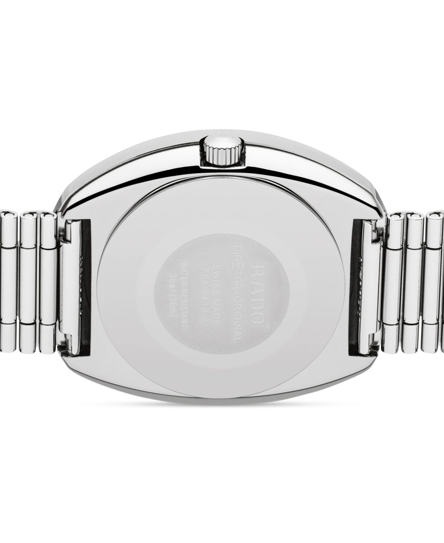 Мужские часы Rado Original Silver-Tone Stainless Steel Bracelet Watch 35mm — фото 2