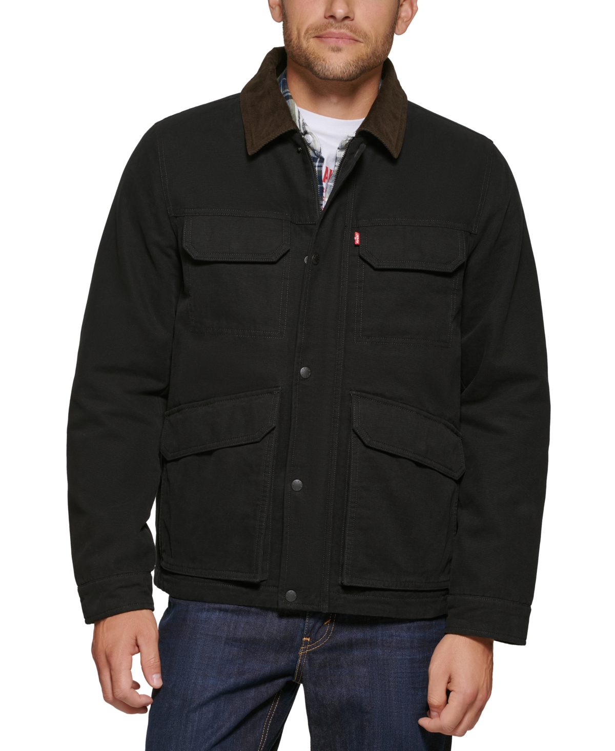 Levi's Men's Cotton Workwear Four-Pocket Field Jacket