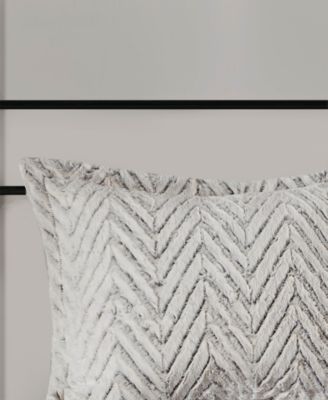 Adelyn Faux Fur 3-Pc. Comforter Set, King/California King