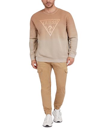 GUESS Men s Ombre Oversized Logo Pullover Sweatshirt Macy s
