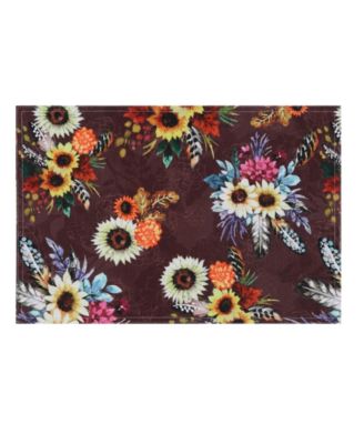 Fall Feathers Set of 4 Placemats, 13" x 19"