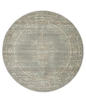 CLOSEOUT! Cantu 3563 5'3" x 5'3" Round Area Rug