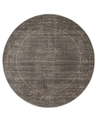 CLOSEOUT! KM Home Cantu 3563 5'3" x 5'3" Round Area Rug