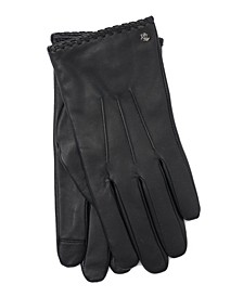 Women's Touch-Tips Leather Gloves