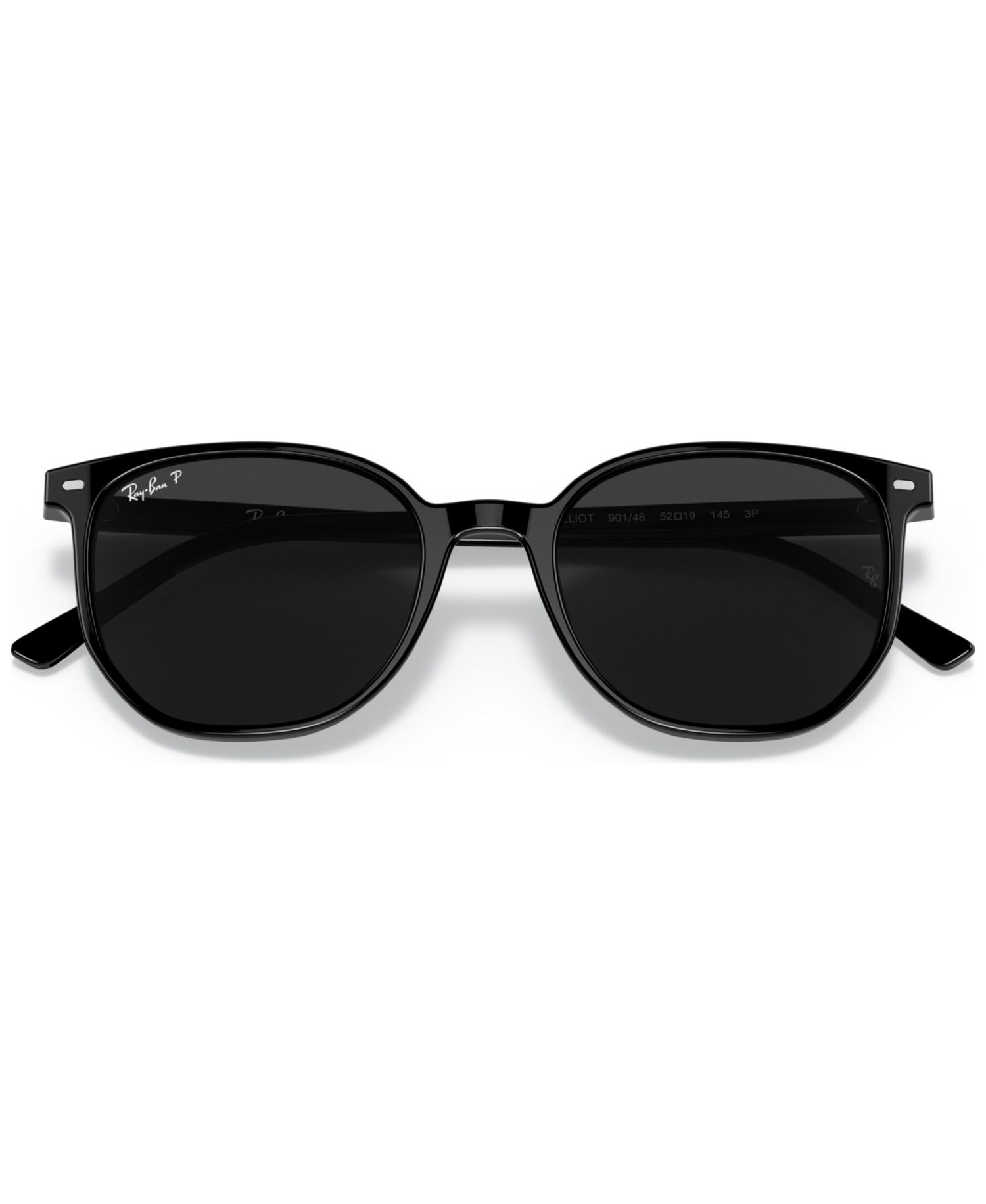 Unisex Elliot 54 Polarized Low Bridge Fit Sunglasses, RB2197F54-P