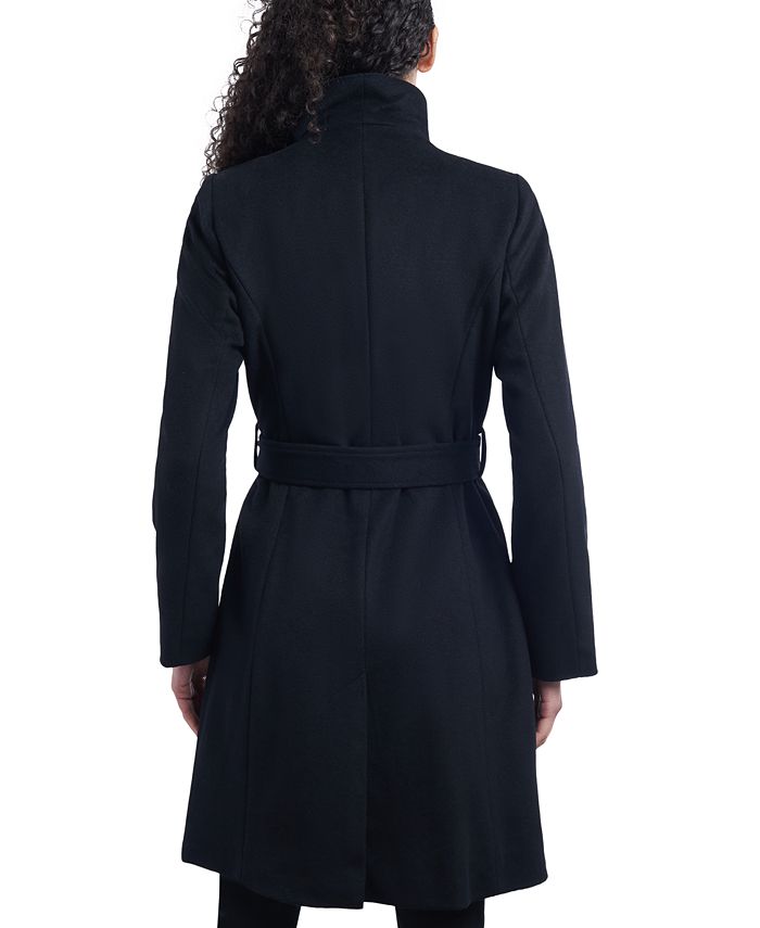 Michael Kors Women's Asymmetric Belted Wrap Coat, Created for Macy's ...