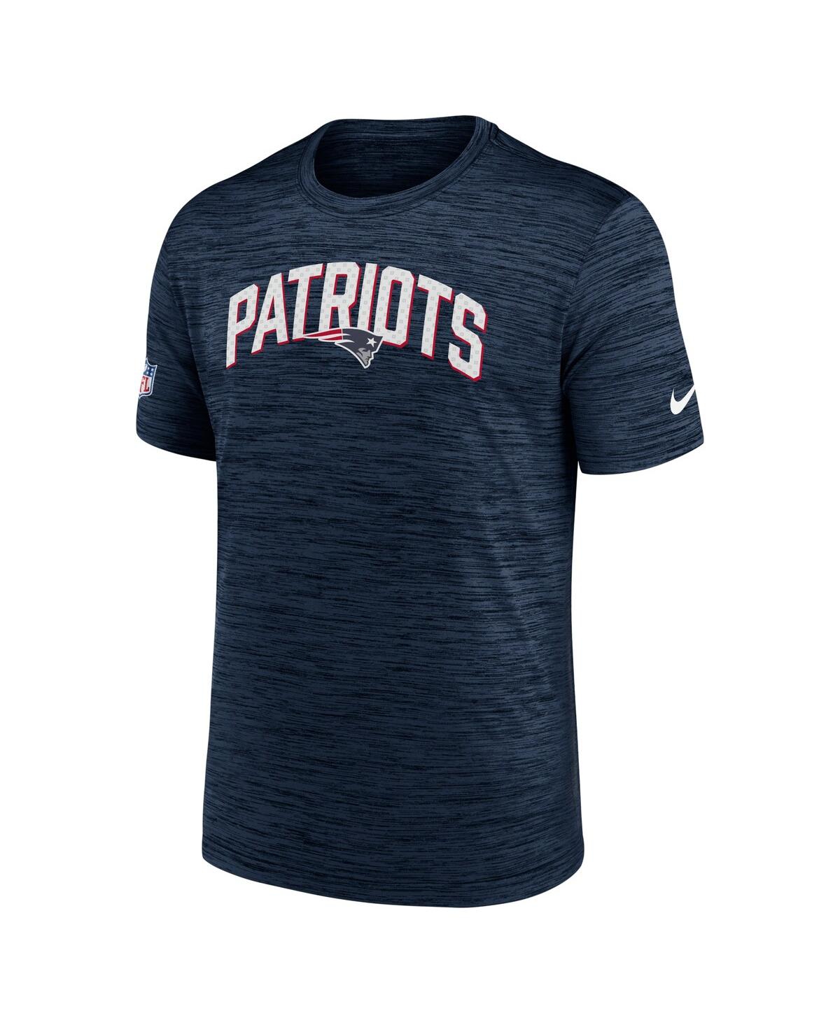 Men's NikeNew England Patriots Velocity Athletic Stack Performance T-shirt - Navy