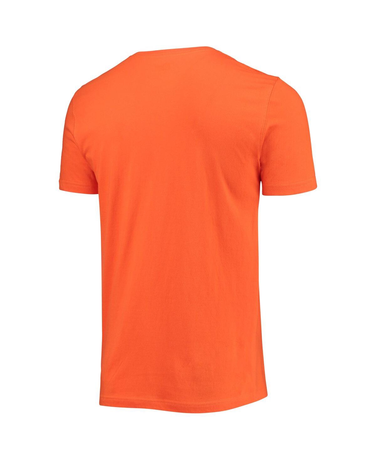 Shop New Era Men's  Orange Cleveland Browns Stadium T-shirt