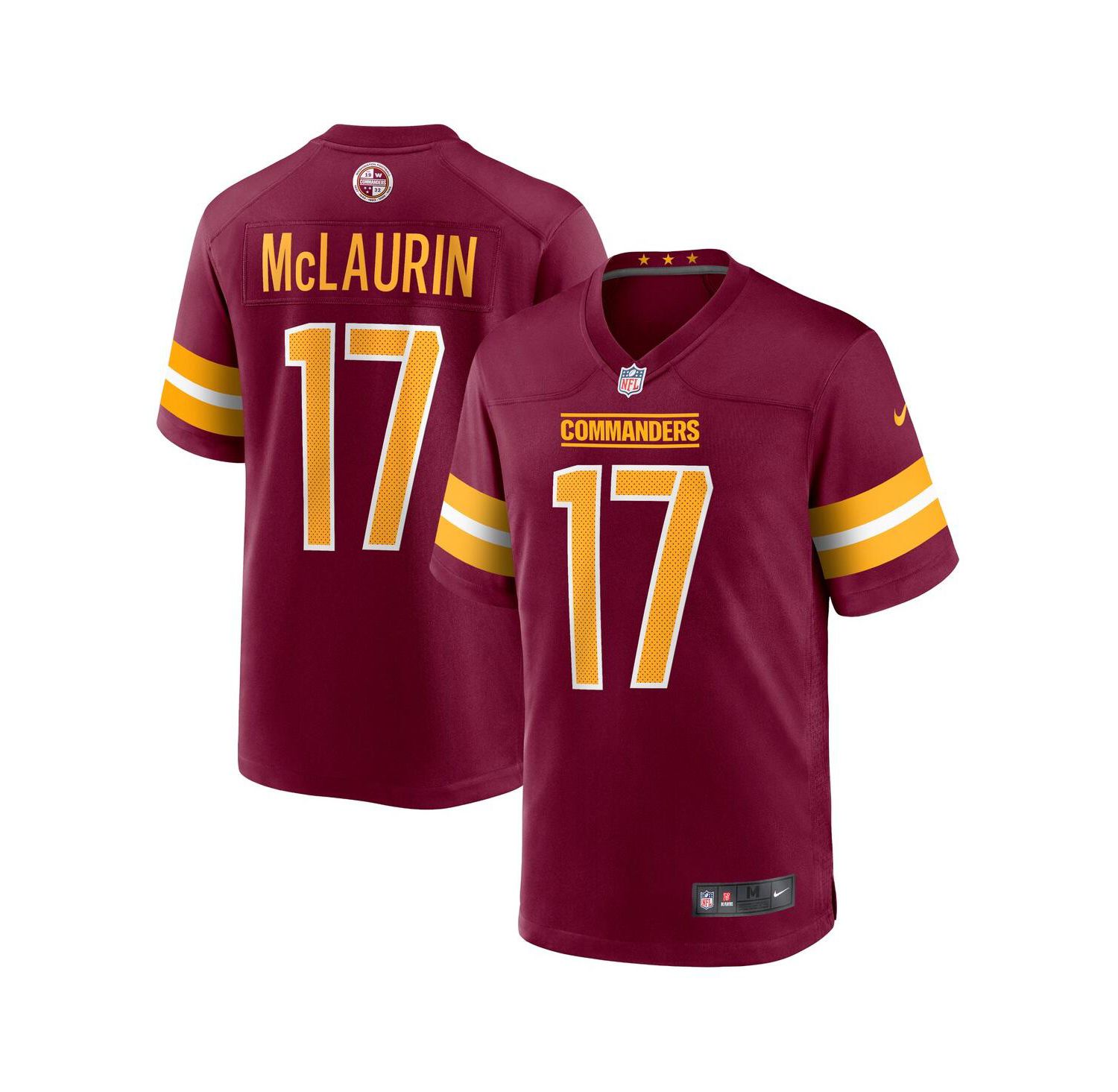 Big Boys Terry McLaurin Washington Commanders Game Jersey