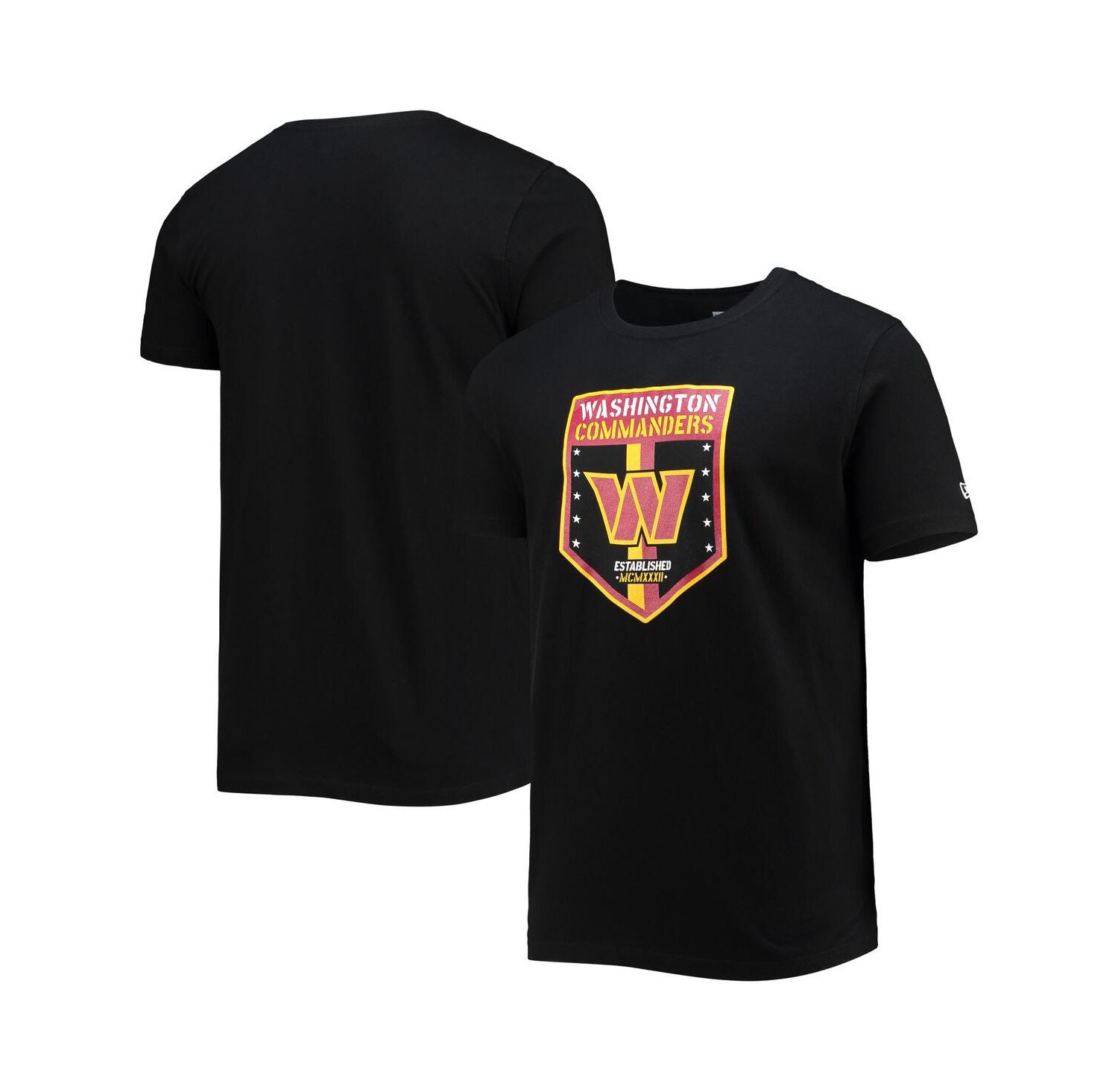 Men's Black Washington Commanders Team T-shirt