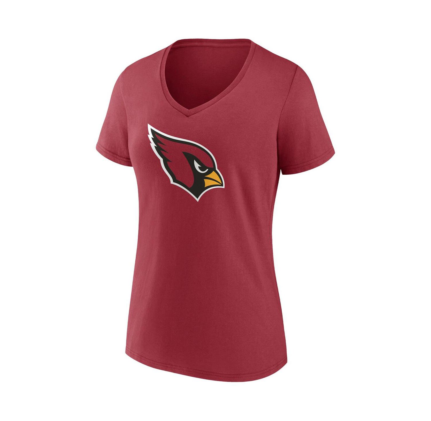 Women's DeAndre Hopkins Cardinal Arizona Cardinals Player Icon Name and Number V-Neck T-shirt