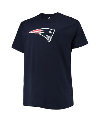 Men's Mac Jones Navy New England Patriots Big and Tall Player Name and Number T-shirt