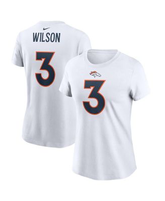 Men's Nike Russell Wilson White Denver Broncos Game Jersey Size: Large