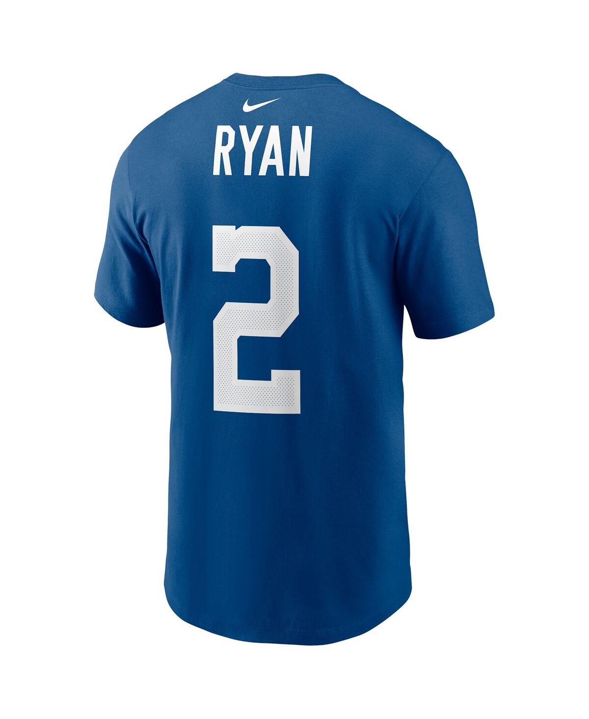 Men's Nike Matt RyanIndianapolis Colts Player Name & Number T-shirt - Royal