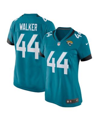 Women's Travon Walker Teal Jacksonville Jaguars 2022 NFL Draft First Round Pick Game Jersey