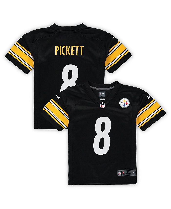 Nike Boys and Girls Preschool Kenny Pickett Black Pittsburgh Steelers Game  Jersey - Macy's