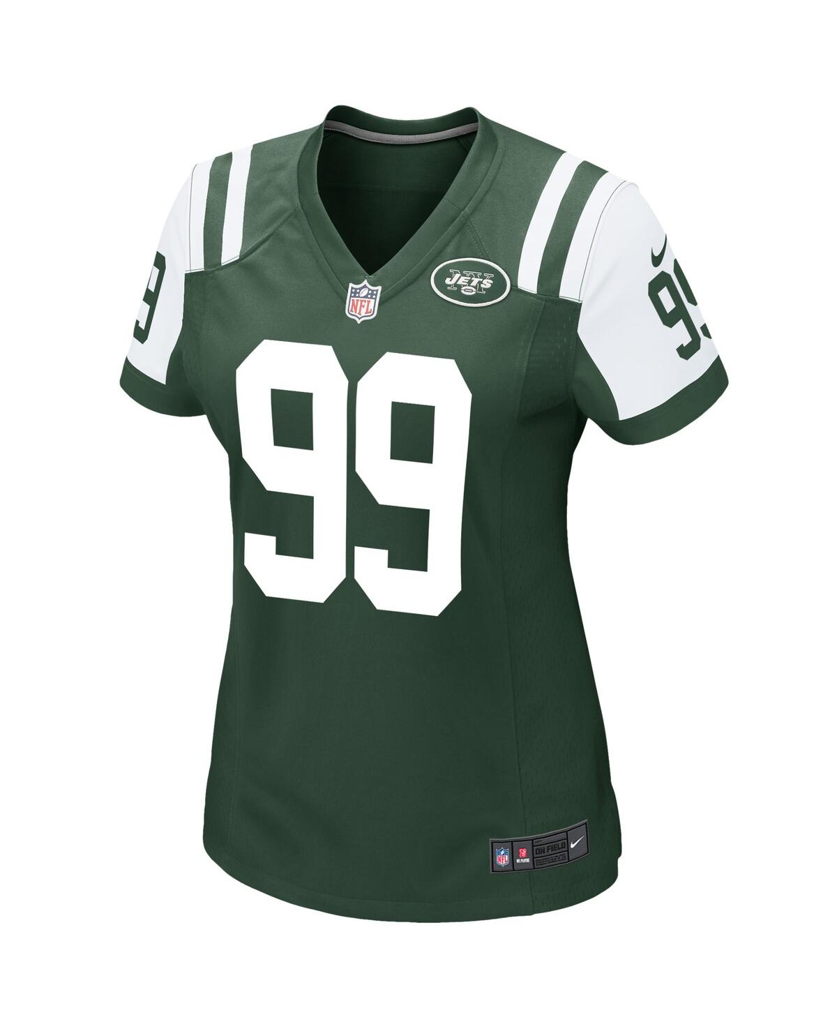 Women's Nike Mark GastineauNew York Jets Retired Game Jersey - Green