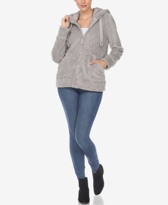 Women's Hooded Sherpa Jacket