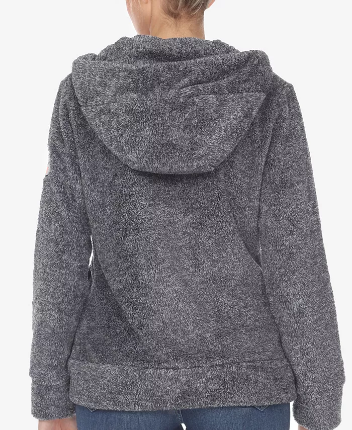 Women's Hooded Sherpa Jacket - thumbnail 5