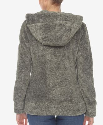 Women's Hooded Sherpa Jacket