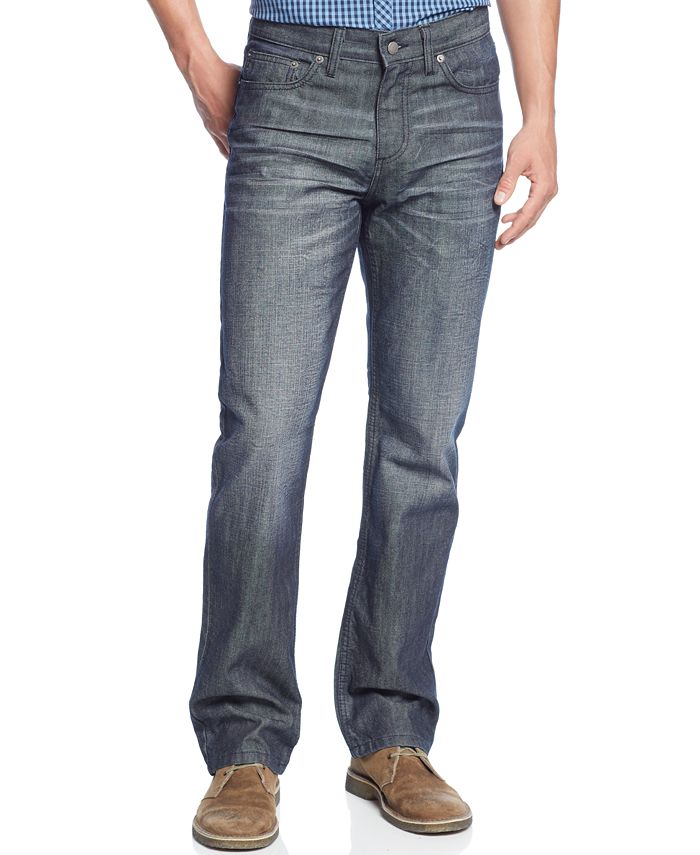 Alfani Straight-Leg Kellen Jeans, Created for Macy's & Reviews - Jeans ...