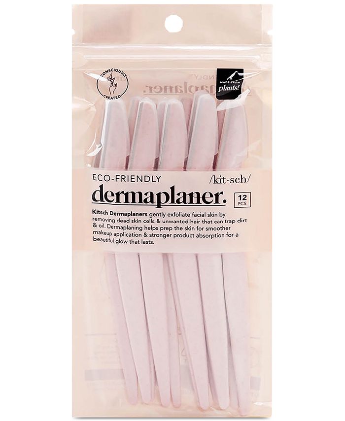 Kitsch 12Pc. Facial Dermaplaner Set Macy's